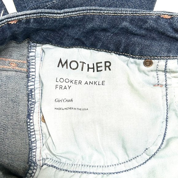 Mother Looker Ankle Fray in Girl Crush Size 28 - Picture 8 of 14